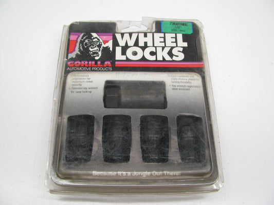 Gorilla  1/2'' X 20 Wheel Locks Mag Seat Right Hand Thread Black W/ Key (4-PACK)