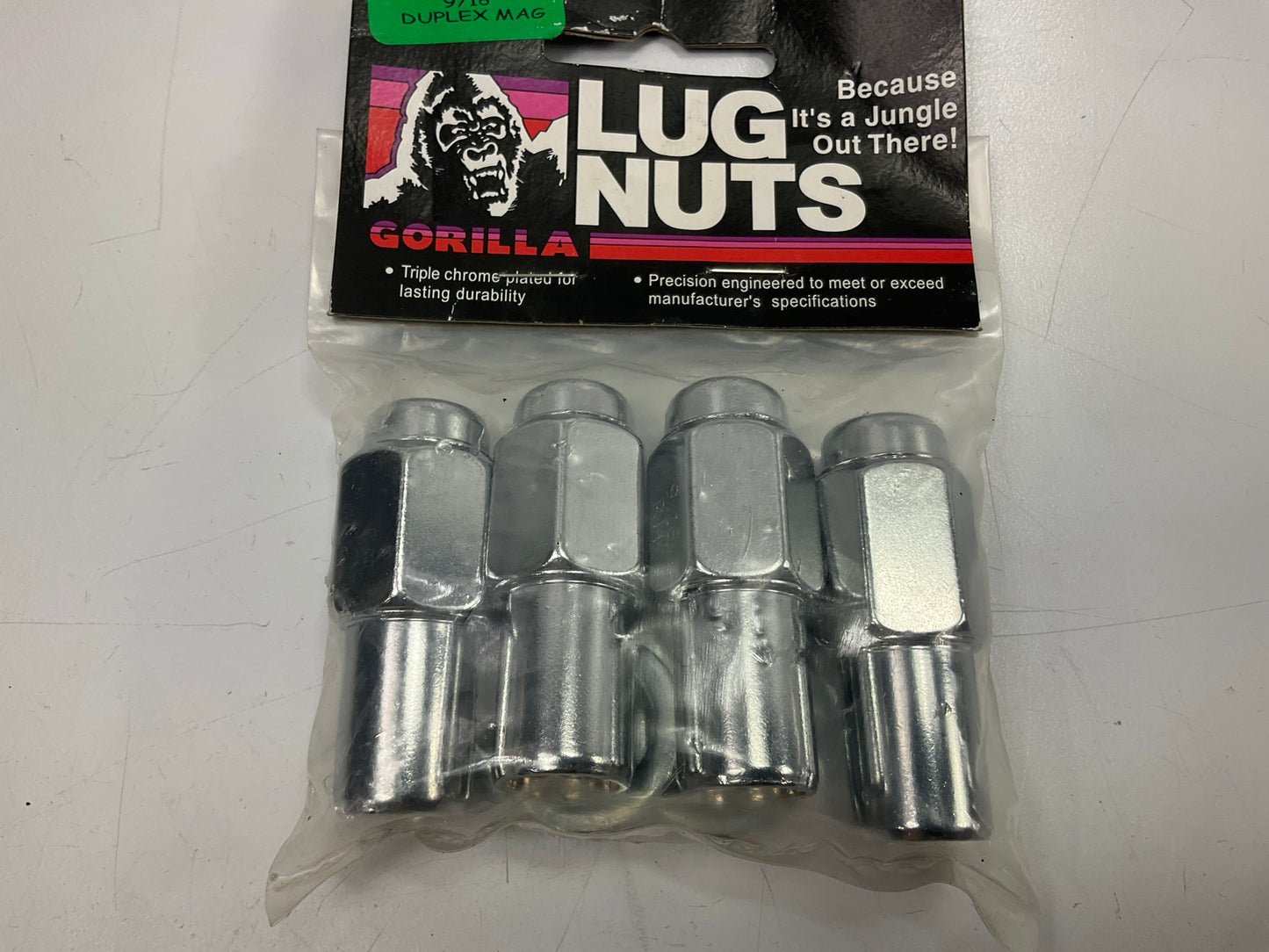 Gorilla 75197XLB Wheel Lug Nuts 9/16'' Duplex Mag, 9/16'' Thread, Pack Of (4)