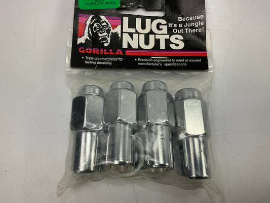 Gorilla 75197XLB Wheel Lug Nuts 9/16'' Duplex Mag, 9/16'' Thread, Pack Of (4)