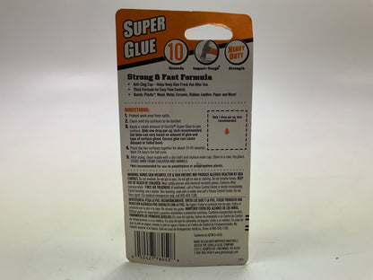 Gorilla 7805002 Clear Super  Glue Adhesive - 0.53 Oz