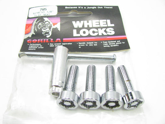 Gorilla Automotive 785 Flat Seat Cap Locks (5/16'' Thread Size)