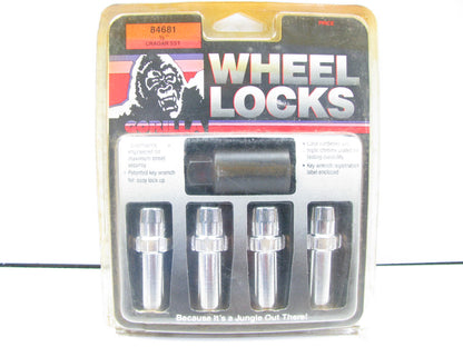 Gorilla 84681N Chrome Wheel Locks 1/2-20'' .685'' Shank Dia, For CRAGAR SST Mag