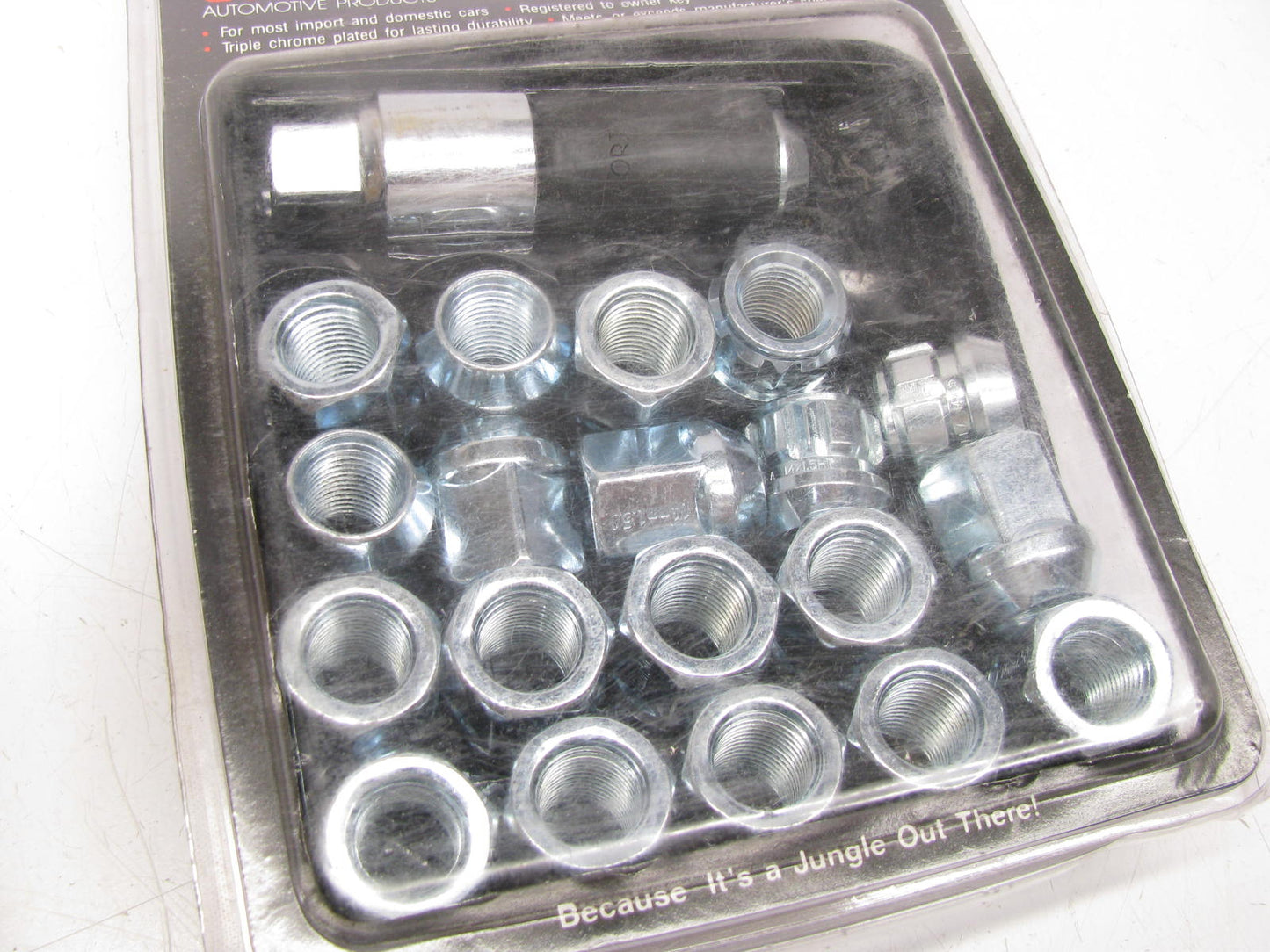 Gorilla 90743 - Acorn  Chrome Lug Nuts 14mm X 1.50 (Quantity: 16 Lugs/4 Locks)
