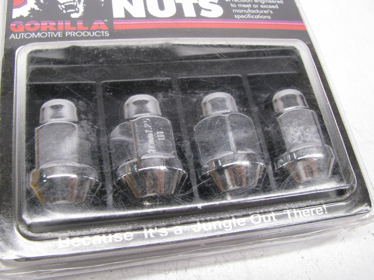 Gorilla 91127HT - Acorn Bulge   (13/16'' HEX) Lug Nuts 12mm X 1.25 (Pack Of 4)
