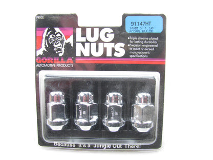 Gorilla 91147HT - Acorn Bulge Heat Treated (13/16'' HEX) Lug Nuts 14mm X 1.50 RH