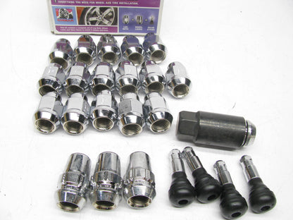 Gorilla 91943HT   Lug Nut Set 16 M14x1.5 Lug Nuts, 4 Wheel Locks,  4 Valve Stems