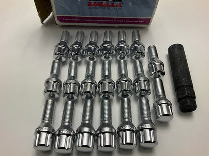 Gorilla K5BS-12150X27GR Spline Lug Bolts 12mm X 1.50 Thread, Set Of 20 W/ Socket