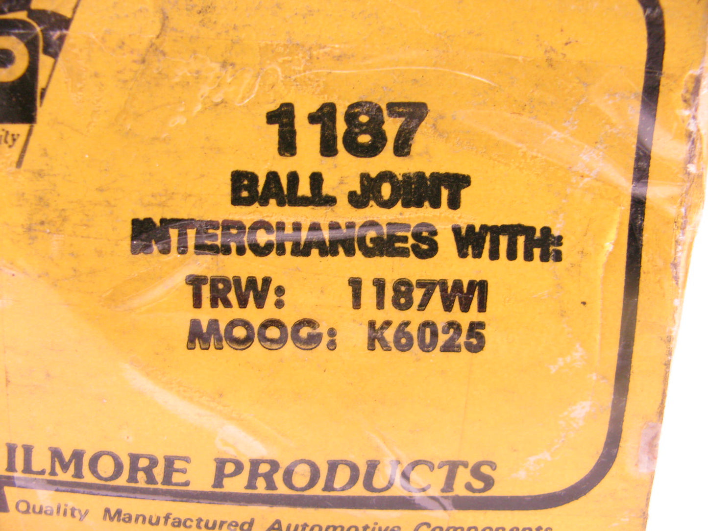 Suspension Ball Joint Front Lower  Gp 1187 /  K6025