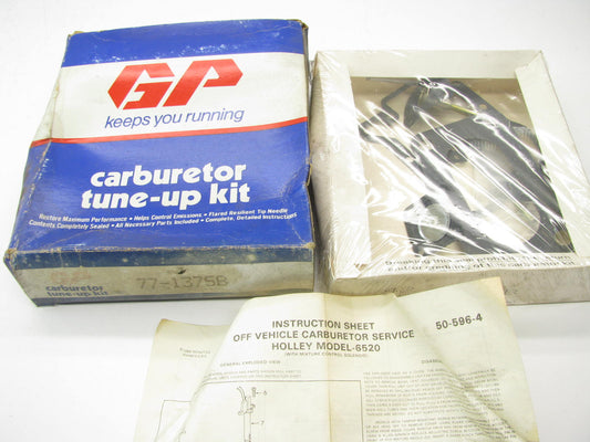 Gp Sorensen 77-1375B Carburetor Rebuild Kit for Holley Model 6520 - 25845B