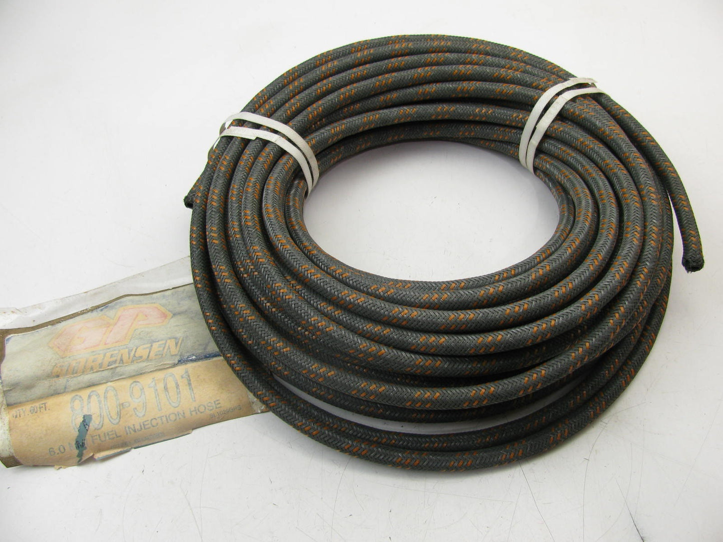 60 Feet - GP 800-9101 Braided Metric Fuel Injection Line Hose 6mm - VW Mercedes