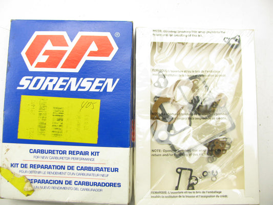 Gp Sorensen 96-280B Carburetor Rebuild Kit 70-79 Toyota Corolla 1.2L Aisan 2-BBL