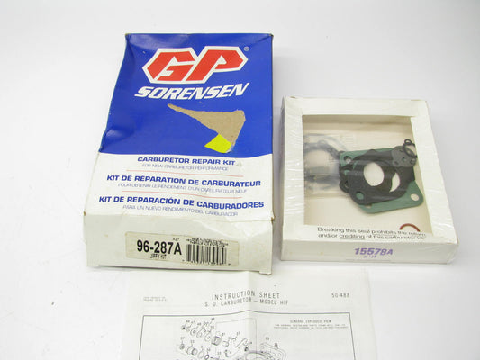 Gp Sorensen 96-287A Carburetor Rebuild Kit