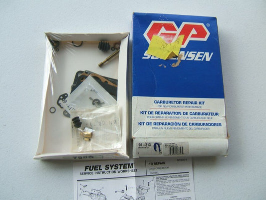 Gp Sorensen 96-313 Carburetor Rebuild Kit - 1971-73 Toyota Carina, 71-74 Corolla