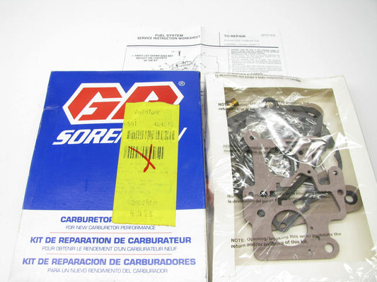 Gp Sorensen 96-366 Carburetor Rebuild Kit 78-79 Olds 4.3L 260 V8 Rochester 2-BBL
