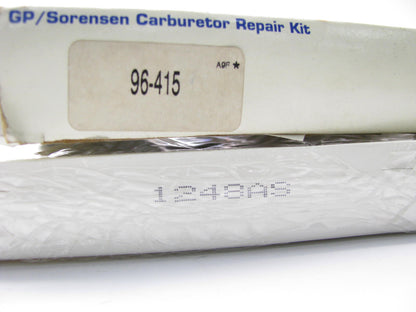 Gp Sorensen 96-415 Carburetor Rebuild Kit for 1979-1981 GMC Rochester M2MC M2ME