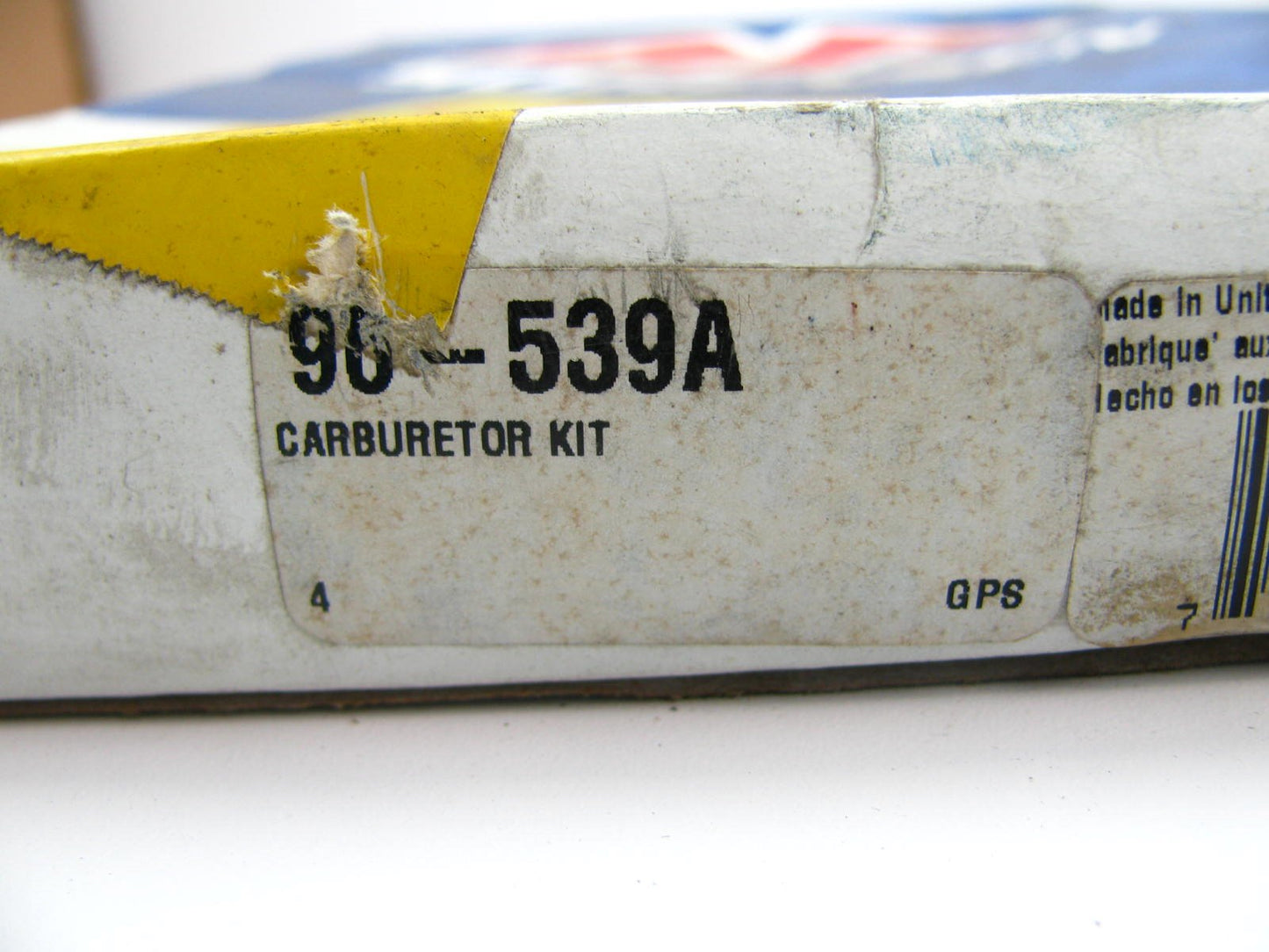 Gp Sorensen 96-539A Carburetor Rebuild Repair Kit 1982-1984 Olds Buick 1.8L 2.0L