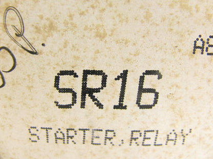 Gp Sorensen SR16 Starter Relay - CR621 SR-114 AL135P S693