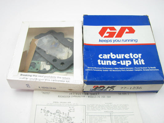 Gp 77-1236 Carburetor Rebuild Kit - ROCHESTER 2G 2GC 2GV 2BBL