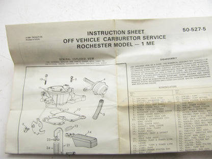 Gp 77-1345 Carburetor Rebuild Kit for 1978 Pontiac Rochester 1-BBL 1ME