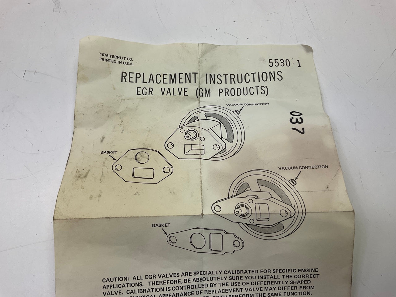 Gp 779-2264 Exhaust Gas Recirculation (EGR) Valve