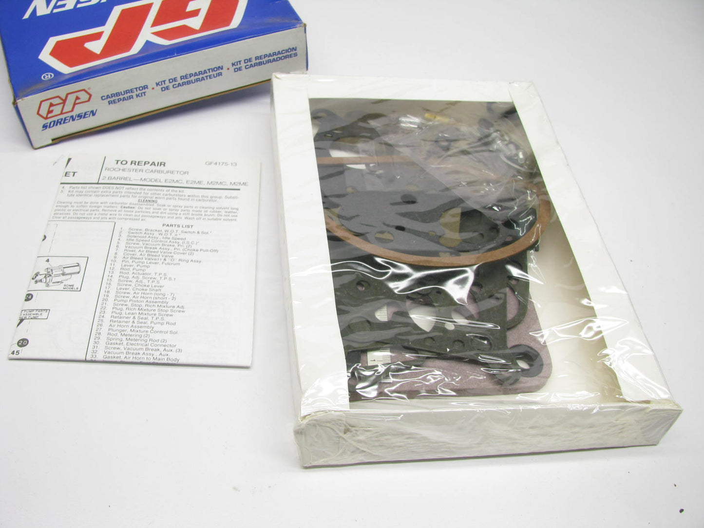 Gp 96-417A Carburetor Rebuild Kit