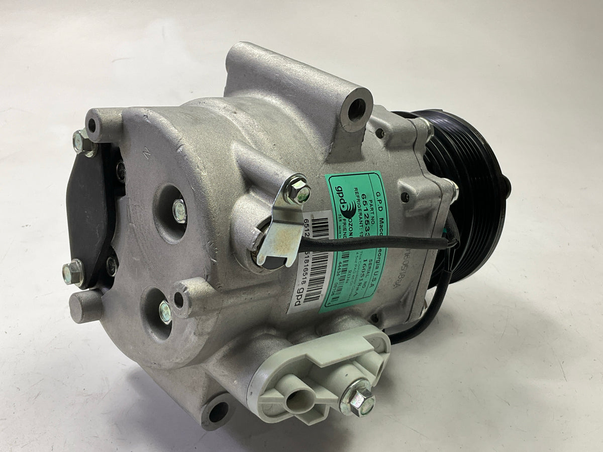 NEW GPD 6512533 A/C Compressor With Clutch For 2005 Chevrolet Equinox