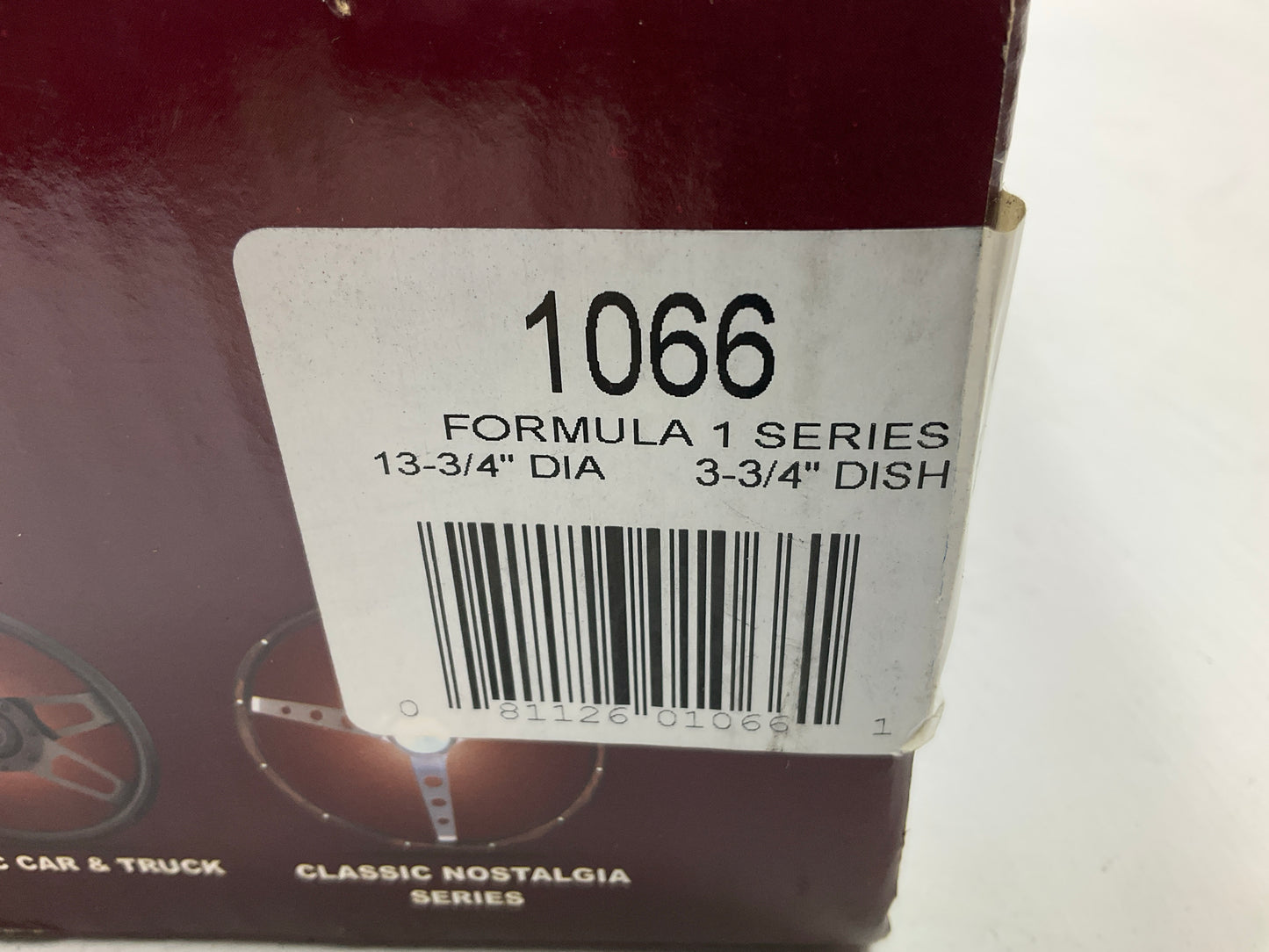 COSMETIC BLEMISH, SEE PHOTOS - Grant 1066 Formula 1 Steering Wheel, 14'' Diameter
