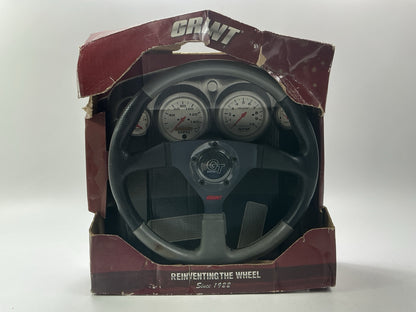 DAMAGED, SEE ACTUAL PHOTOS - Grant 1066 Formula 1 Steering Wheel, 14'' Diameter