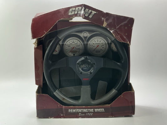 DAMAGED, SEE ACTUAL PHOTOS - Grant 1066 Formula 1 Steering Wheel, 14'' Diameter