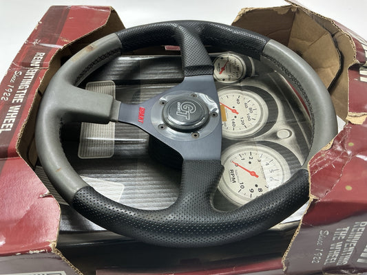DAMAGED, SEE ACTUAL PHOTOS - Grant 1066 Formula 1 Steering Wheel, 14'' Diameter