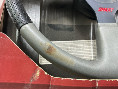 DAMAGED, SEE ACTUAL PHOTOS - Grant 1066 Formula 1 Steering Wheel, 14'' Diameter