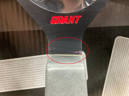 COSMETIC DAMAGE #1, SEE PHOTOS -  Grant 1066 Formula 1 Steering Wheel, 14'' Diam.