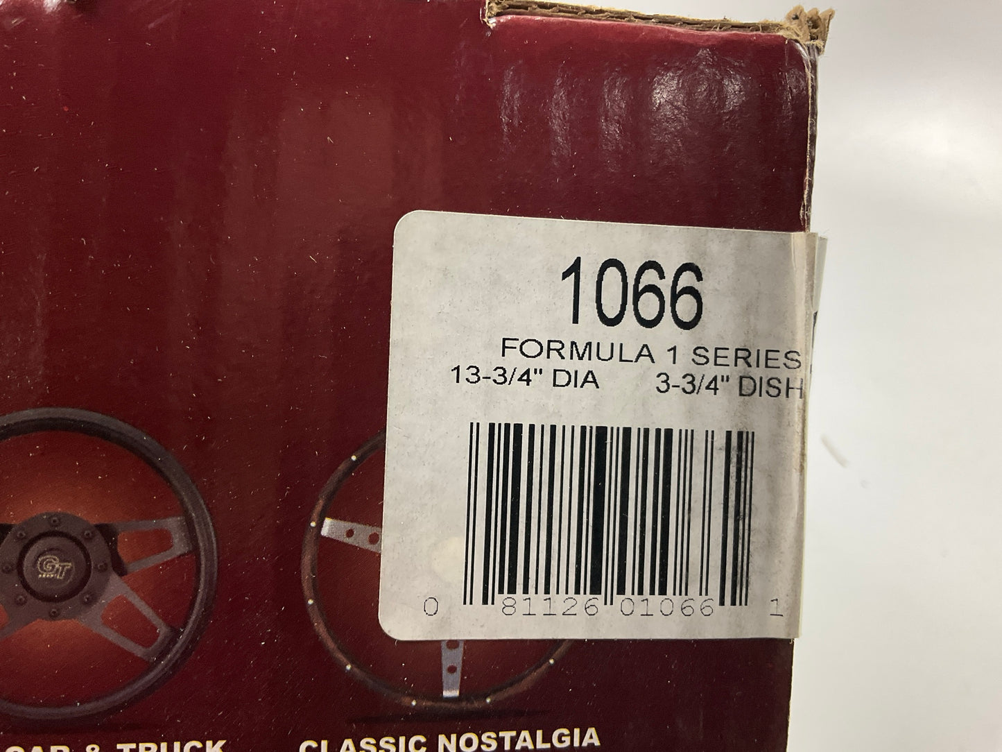Grant 1066 Formula 1 Steering Wheel, 14'' Diameter