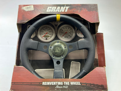 COSMETIC DAMAGE Grant 1075 Top Marker Competition Steering Wheel, 13'' D, 3'' Dish