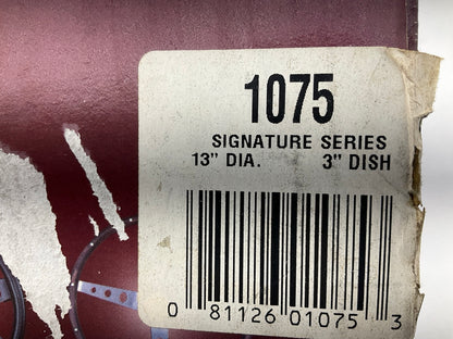 Damaged#6 Grant 1075 Top Marker Competition Steering Wheel, 13'' Diameter 3'' Dish