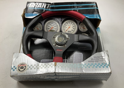 Grant 1103 GT Rally Aluminum Steering Wheel (RED) 3-Spoke, 13-1/2'' Diameter