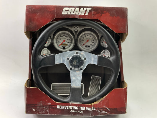 Grant 1103 GT Rally Steering Wheel 13.5'' With ''GT GRANT'' On The Horn Button