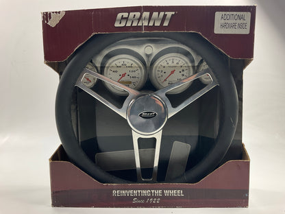 NEW - SCRATCHED - Grant 15201 Steering Wheel, 14-3/4'' Dia., 3-1/4'' Dish