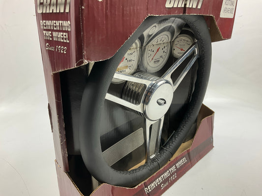 NEW - SCRATCHED - Grant 15201 Steering Wheel, 14-3/4'' Dia., 3-1/4'' Dish