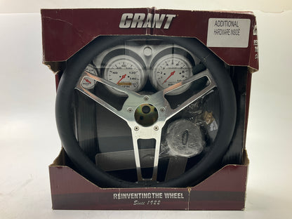 COSMETIC DAMAGE SEE PHOTOS Grant 15201 Steering Wheel 14-3/4'' Dia., 3-1/4'' Dish