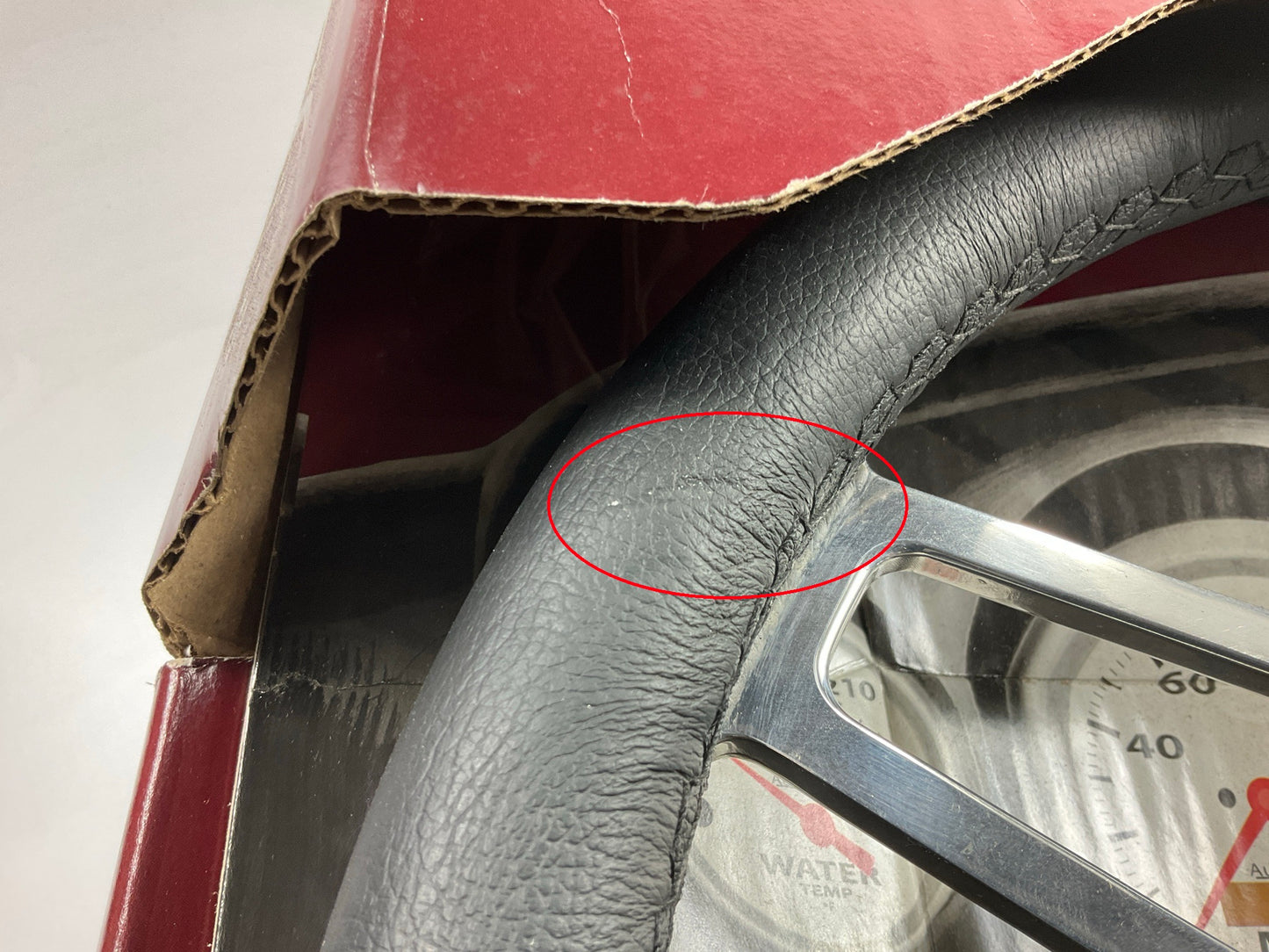 COSMETIC DAMAGE - Grant 15201 Steering Wheel, 14-3/4'' Dia., 3-1/4'' Dish