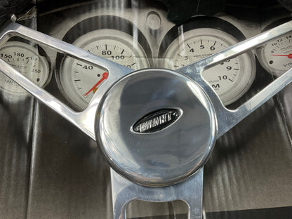 COSMETIC DAMAGE - Grant 15201 Steering Wheel, 14-3/4'' Dia., 3-1/4'' Dish