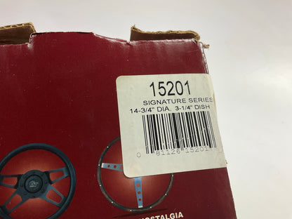 COSMETIC DAMAGE - Grant 15201 Steering Wheel, 14-3/4'' Dia., 3-1/4'' Dish