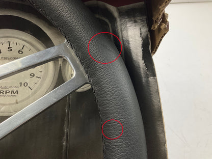 MISSING HORN, COSMETIC DAMAGE - Grant 15201 Steering Wheel 14-3/4'' Diameter