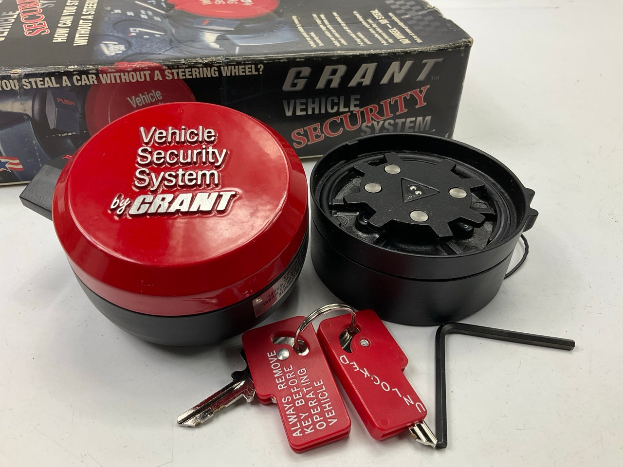 Grant 2001 Steering Quick-Disconnect, Anti-Theft Security Kit For Grant Wheels