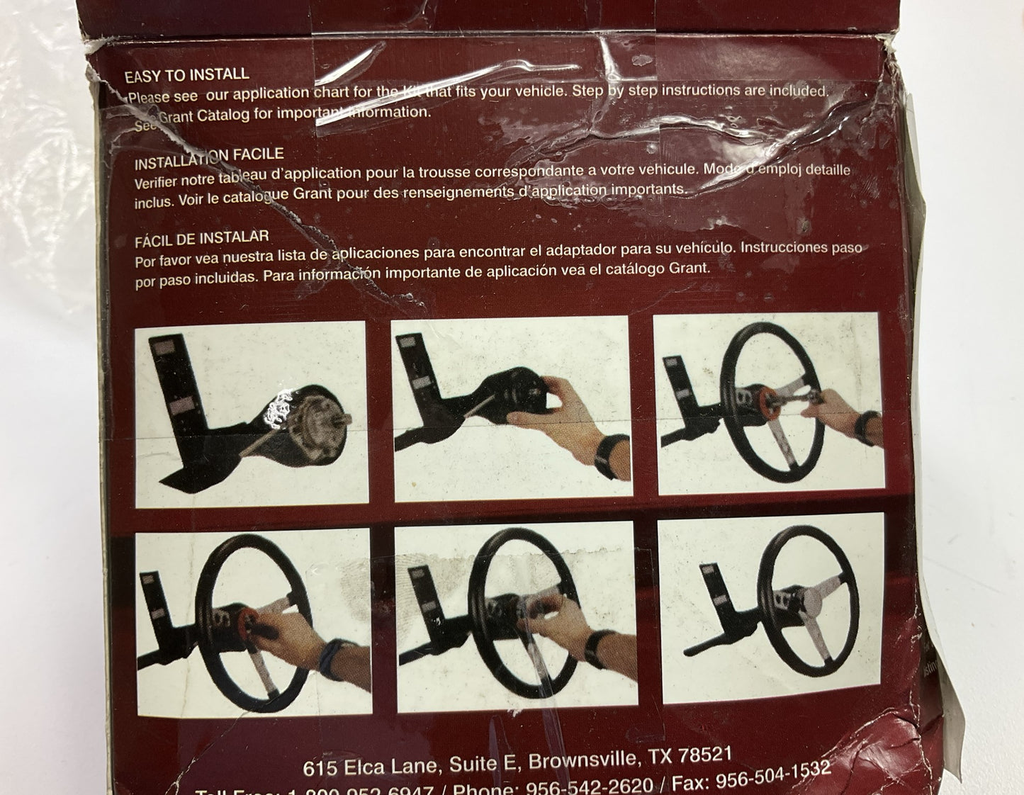 Grant 3592 Steering Wheel Adapter Install Installation Kit