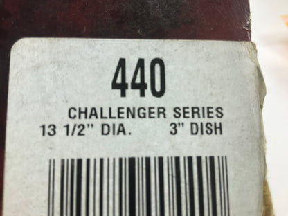 SCRATCHED - Grant 440 Challenger Chrome Steering Wheel,  13.5'' Diameter, 3'' Dish