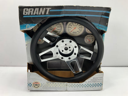 MISSING HORN - Grant 440 Challenger Series Chrome Steering Wheel,  13.5'' Dia.