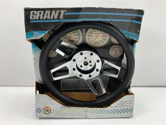 MISSING HORN - Grant 440 Challenger Series Chrome Steering Wheel,  13.5'' Dia.