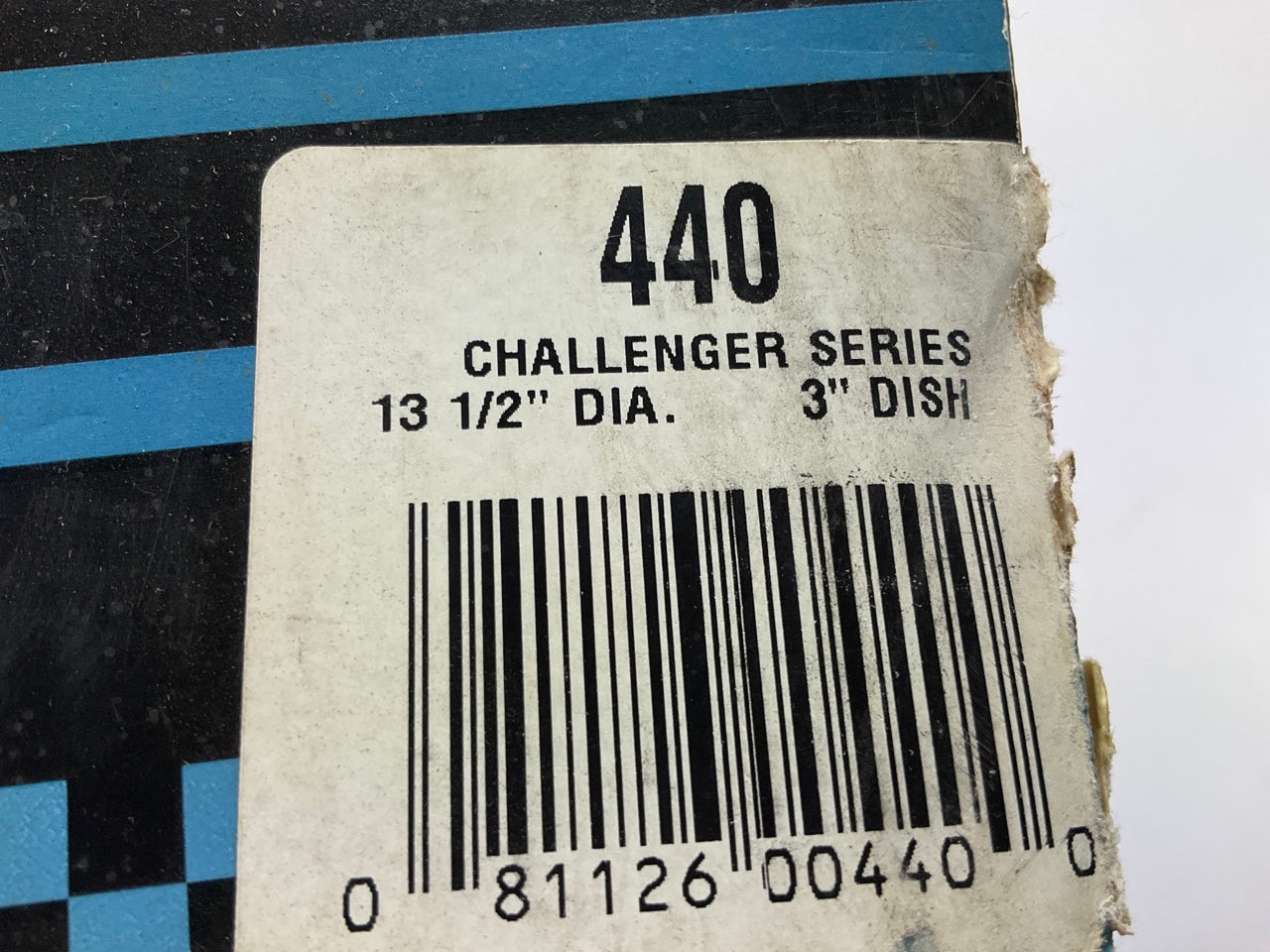 MISSING HORN - Grant 440 Challenger Series Chrome Steering Wheel,  13.5'' Dia.